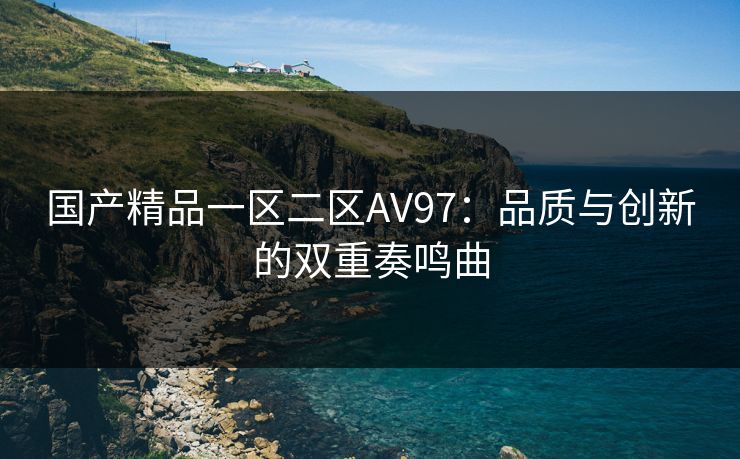 国产精品一区二区AV97：品质与创新的双重奏鸣曲